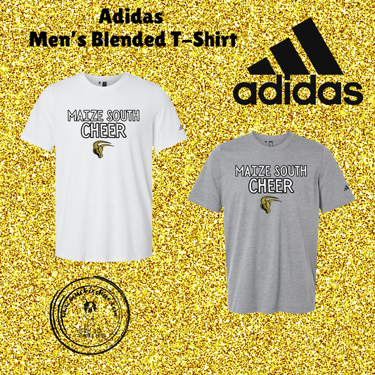 MSHS Cheer-Maize South Cheer with Mav ADIDAS Men's Blended T-Shirt