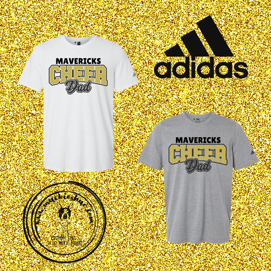 MSHS Cheer-Mavericks Cheer Dad ADIDAS Men's Blended T-Shirt