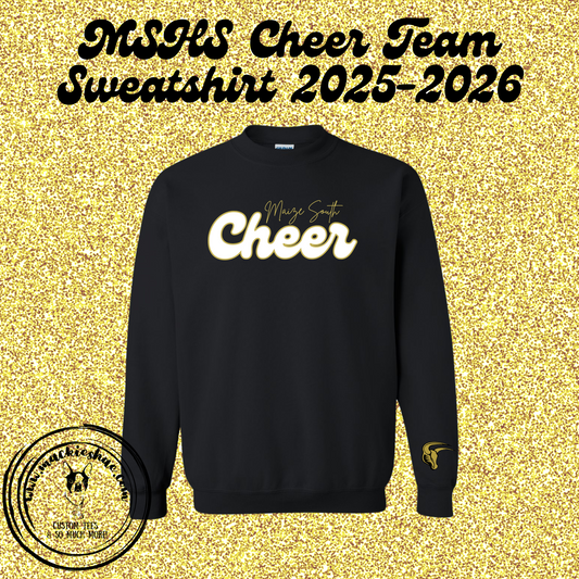 MSHS Cheer-Maize South Cheer 2025-2026 Team Sweatshirt