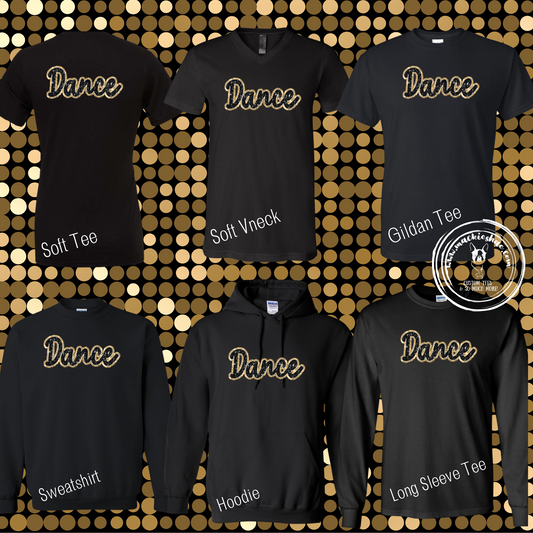 MSHS Dance- Dance Faux Sequins Black Gear