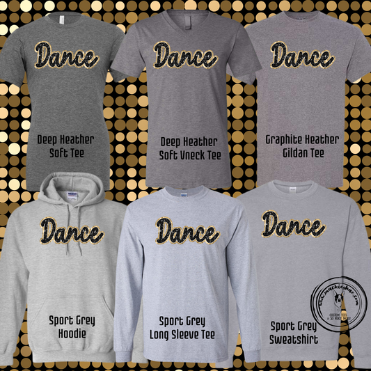 MSHS Dance- Dance Faux Sequins Grey Gear