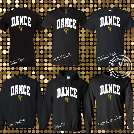 MSHS Dance- Dance with Maverick Script Black Gear