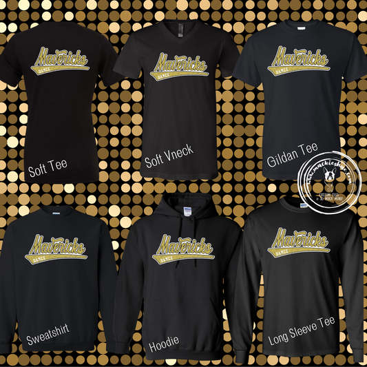 MSHS Dance- Mavericks Dance Swoosh Black Gear