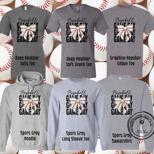 MSHS Baseball- Maverick Softball Gameday with Bow Grey Gear