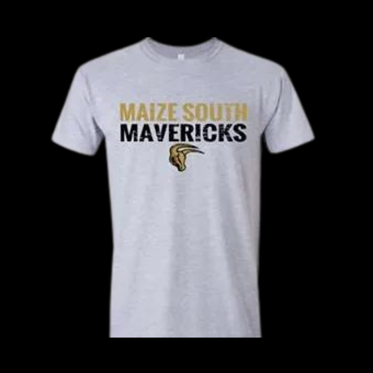 Mavs- Athletic Mavericks Light Grey T-Shirt (Limited Stock)