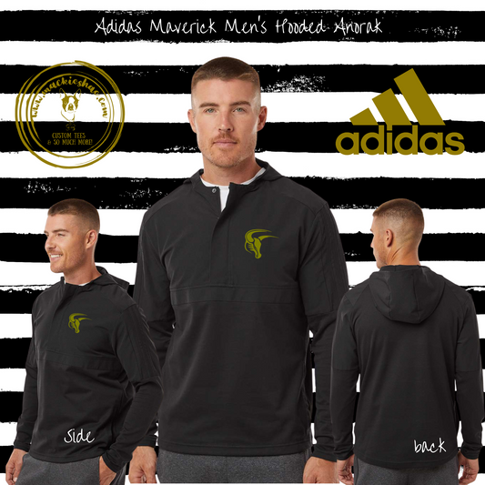 Mavs- Maverick ADIDAS Men's Hooded Anorak