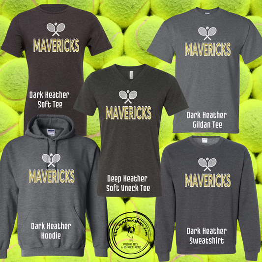Mavs- Mavericks Tennis Grey Gear