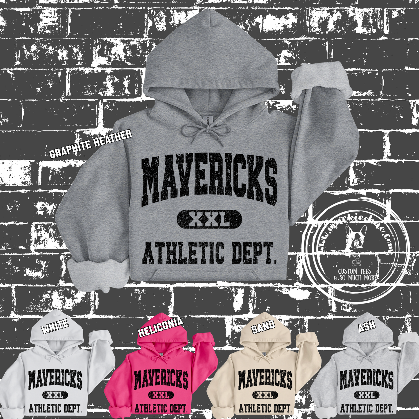 Mavs- Mavericks XXL Athletic Dept. Blend Hoodie