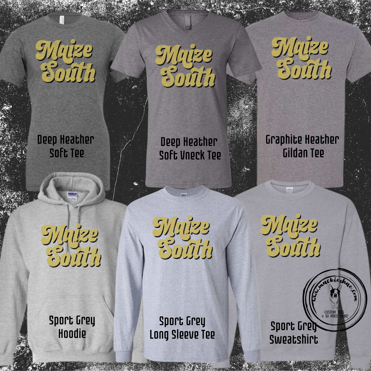 Mavs- Maize South Chunky Retro Grey Gear