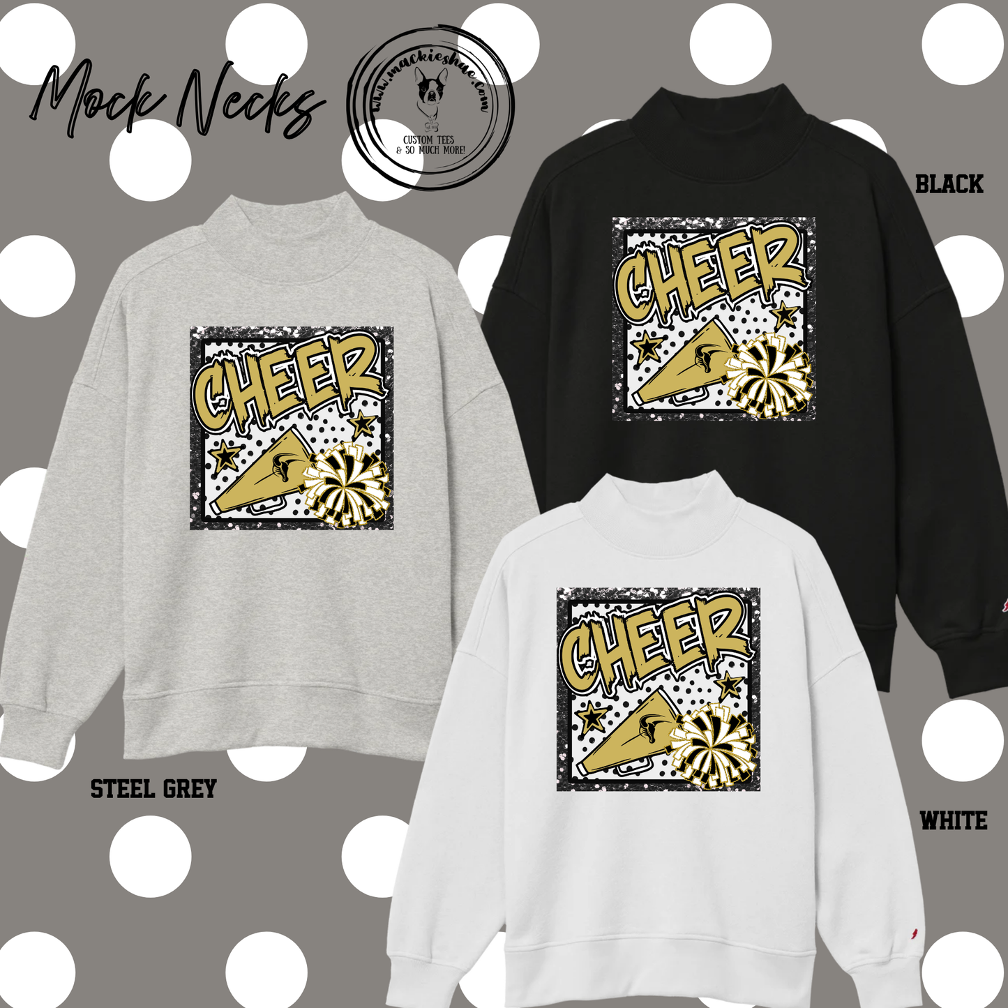 Mavs- Mavericks Cheer Women's Mock Neck