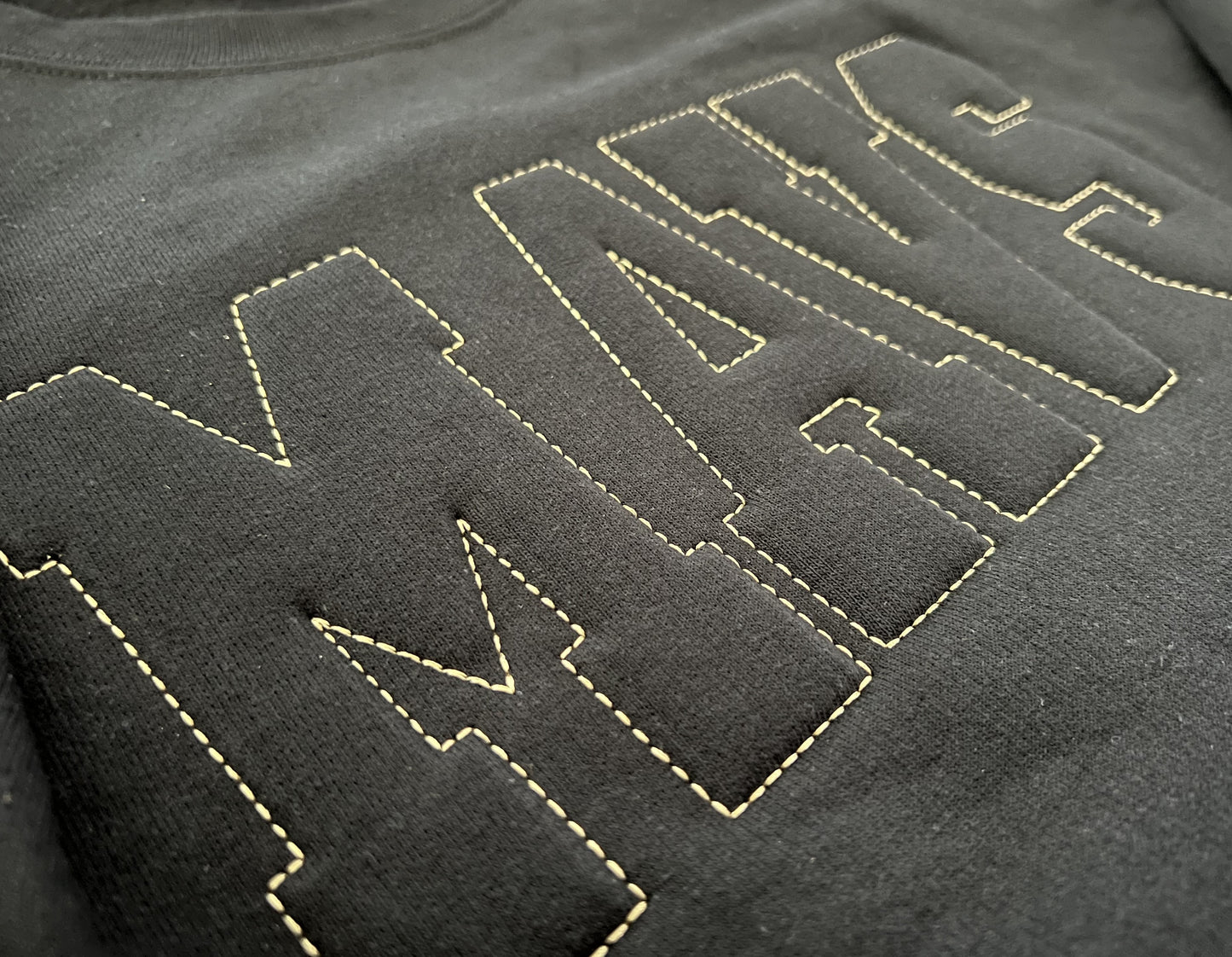 Mavs- Mavs Embossed Blend Crewneck Sweatshirt