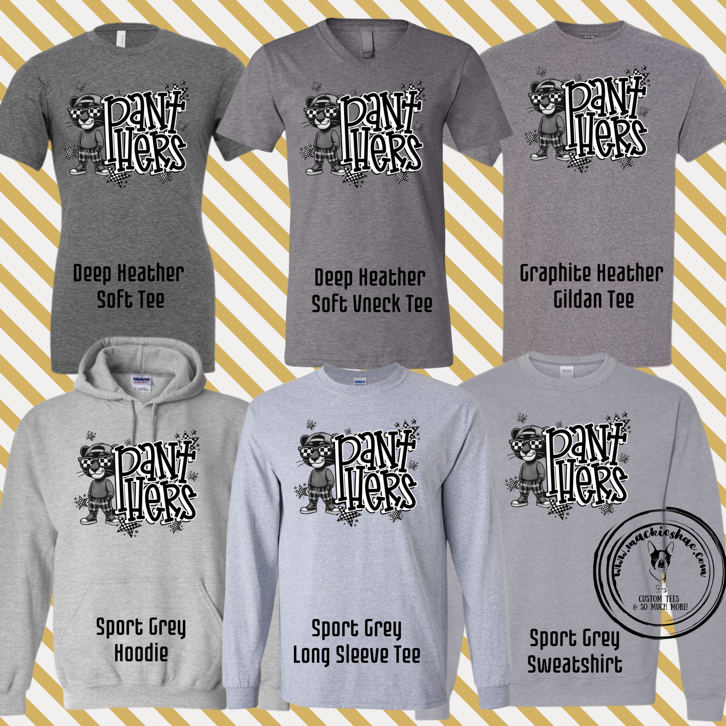 OK- Cool Panthers Grey Gear