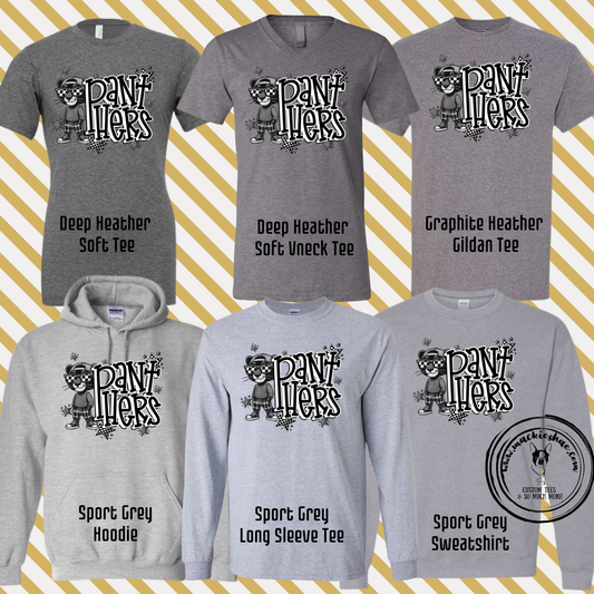 OK- Cool Panthers Grey Gear