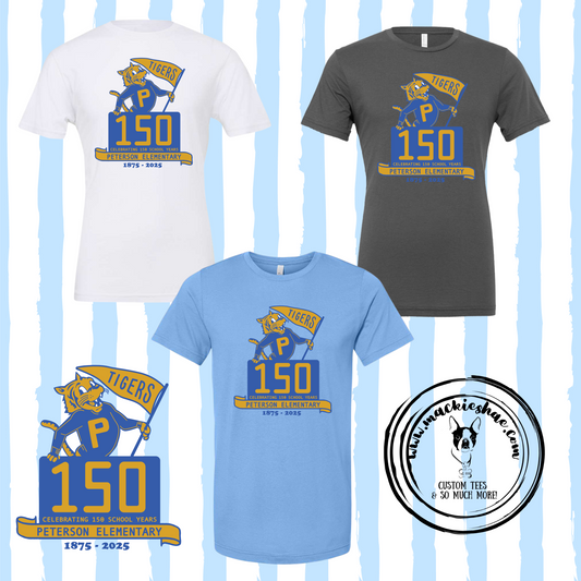 Peterson Elementary 150 Years Soft Tee