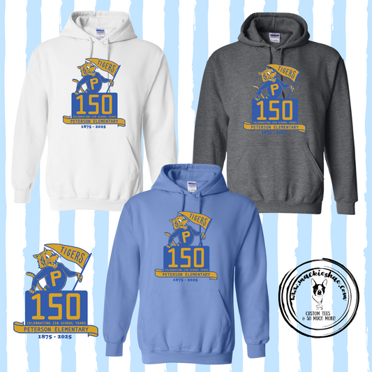 Peterson- Peterson Elementary 150 Years Hoodie