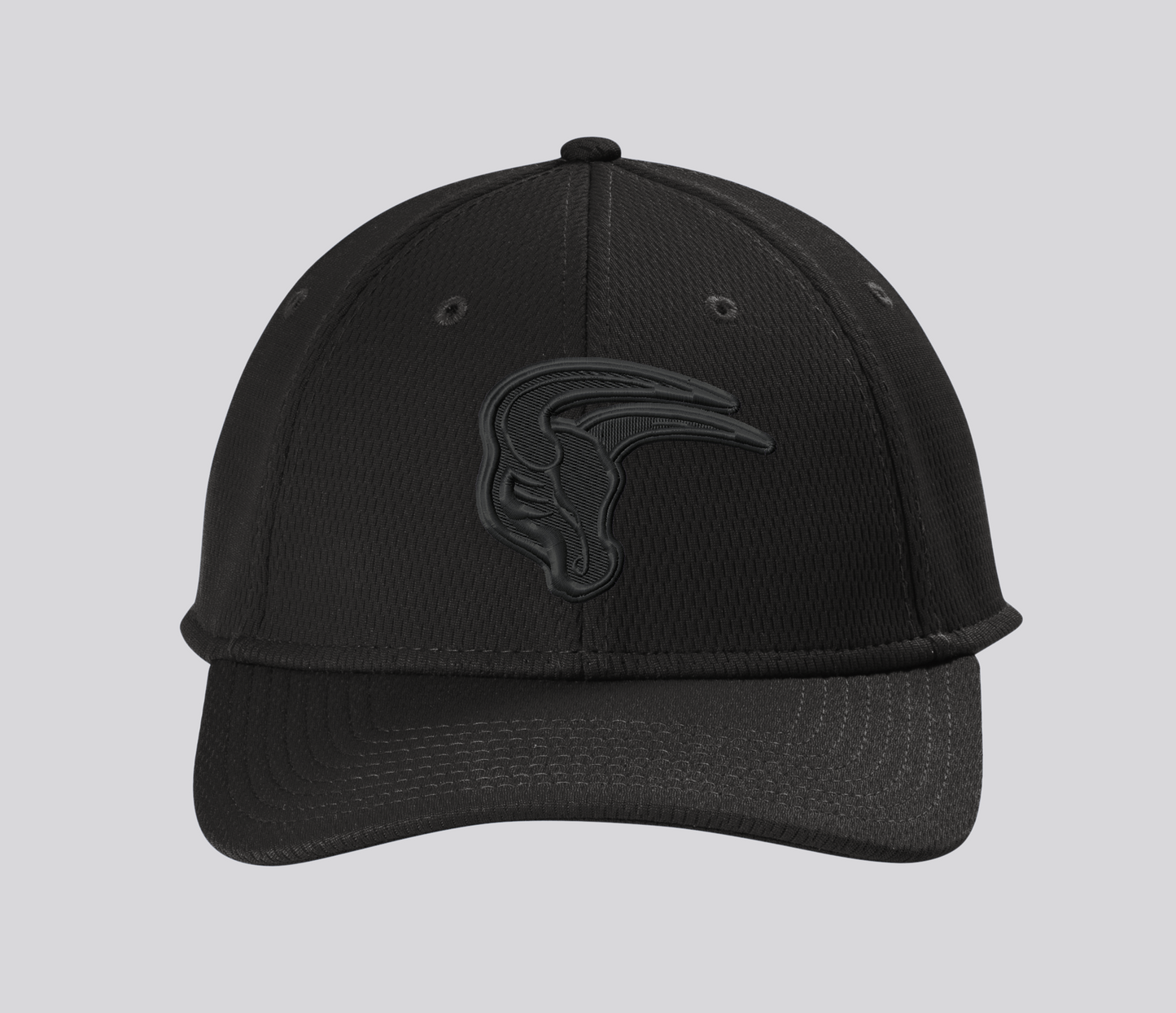 Mavs- Maverick Black on Black Embroidered Hat, 4 Style Options