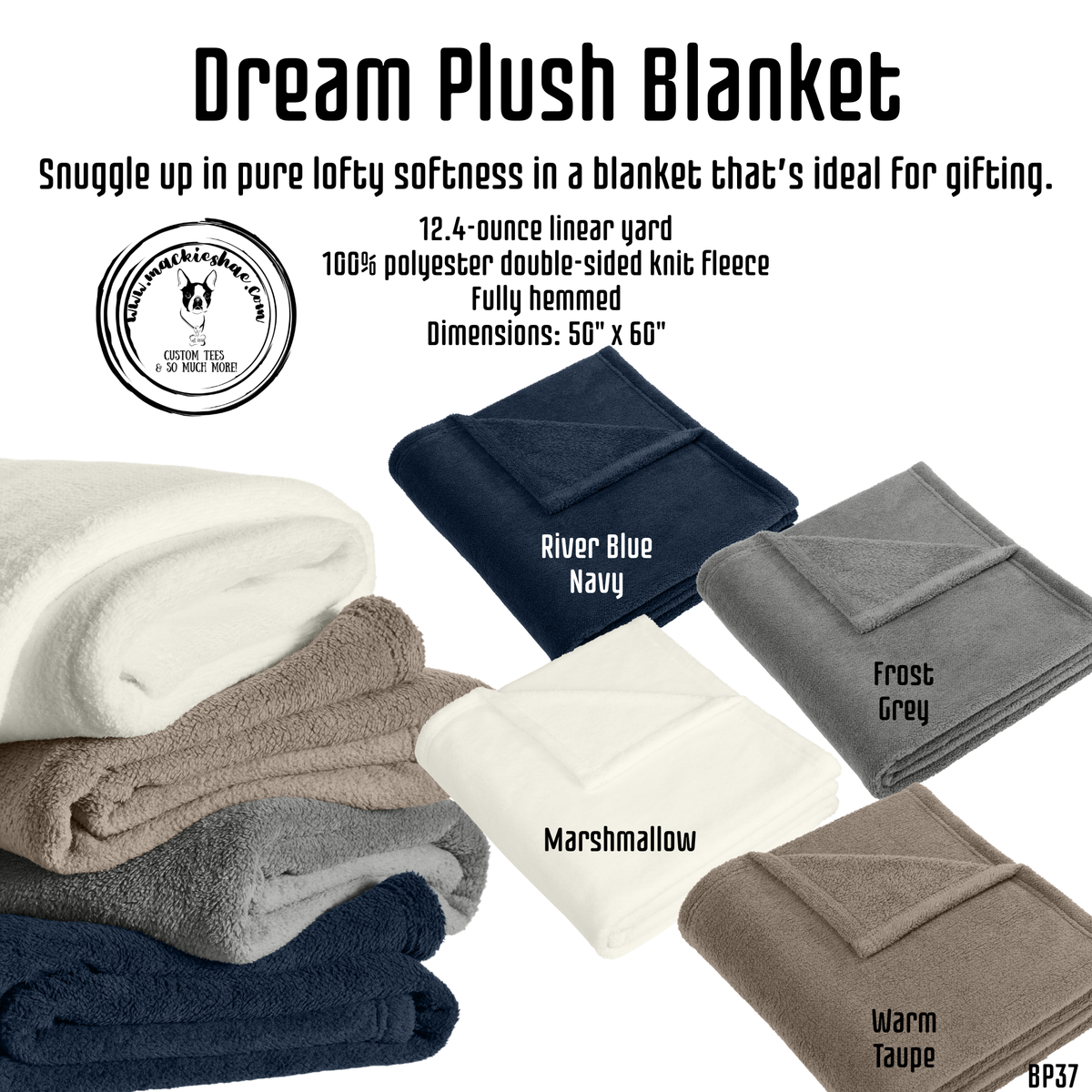 Port Authority BP37 Chart Dream Plush Blanket.png