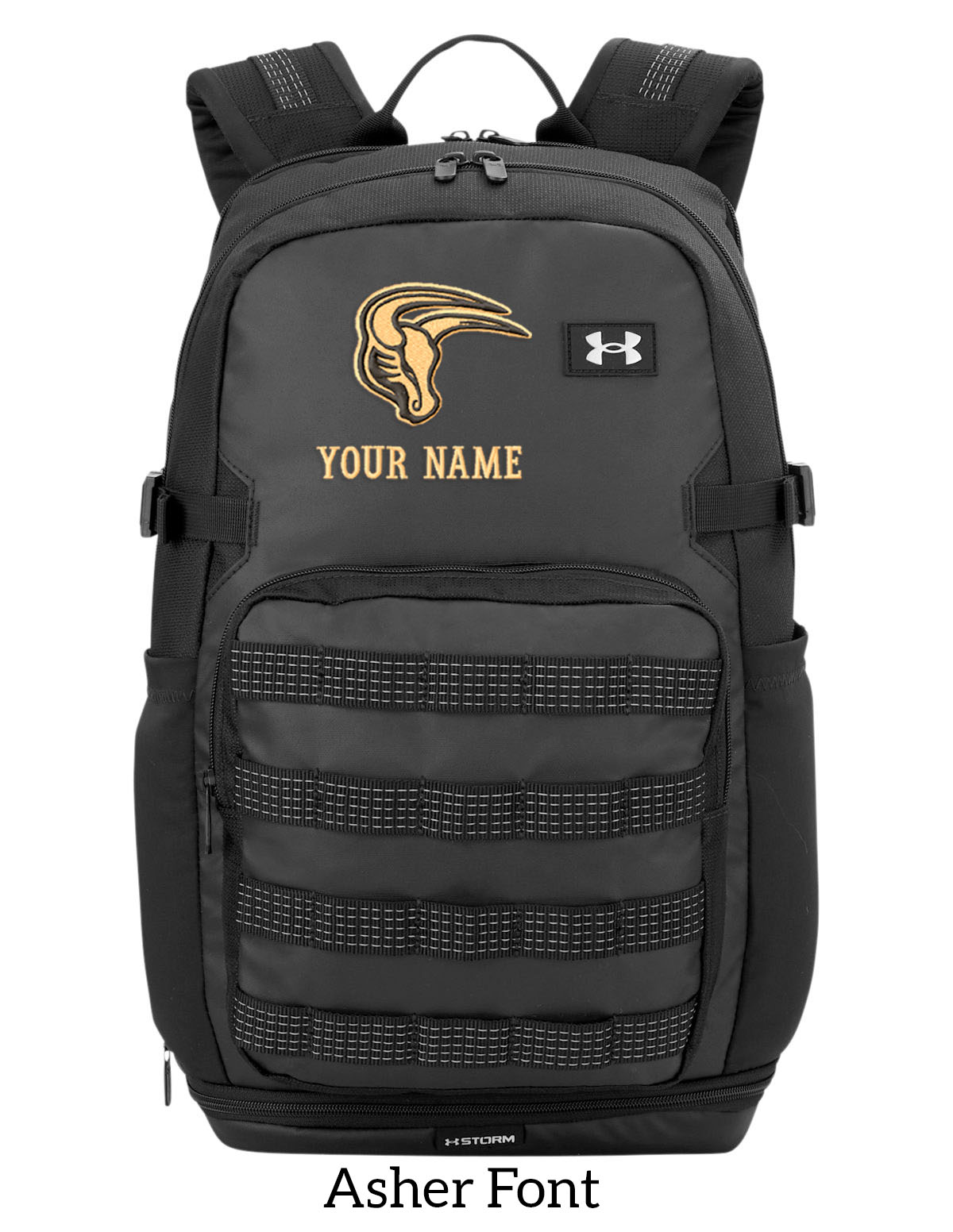 Mavs- Maverick Under Armour Triumph Backpack with Embroidery Design, Personalize with your Name!