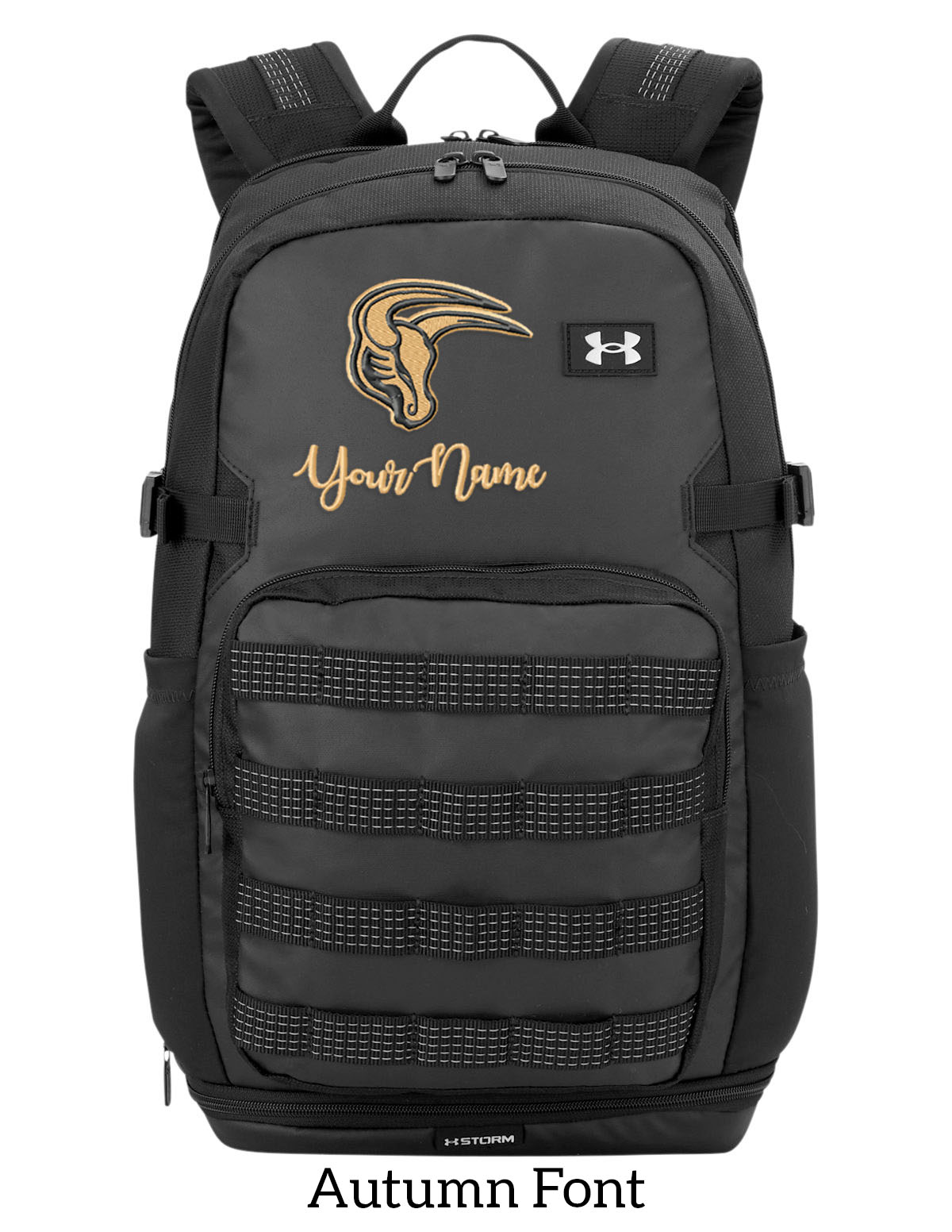 Mavs- Maverick Under Armour Triumph Backpack with Embroidery Design, Personalize with your Name!