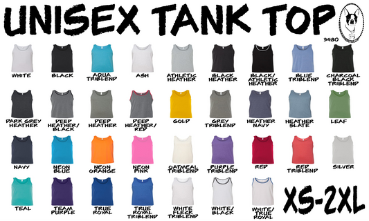 Loose Fit Unisex Soft Tank