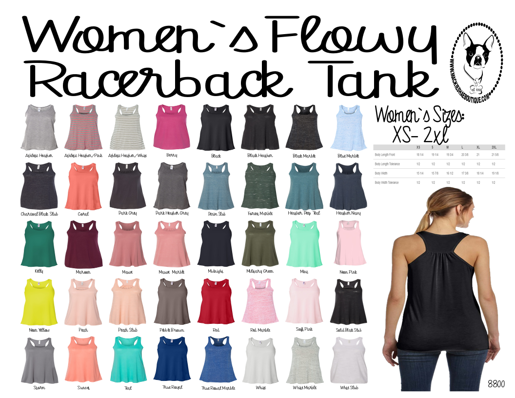 Mrs. BLUE LINE Custom Shirt, Racerback Tank