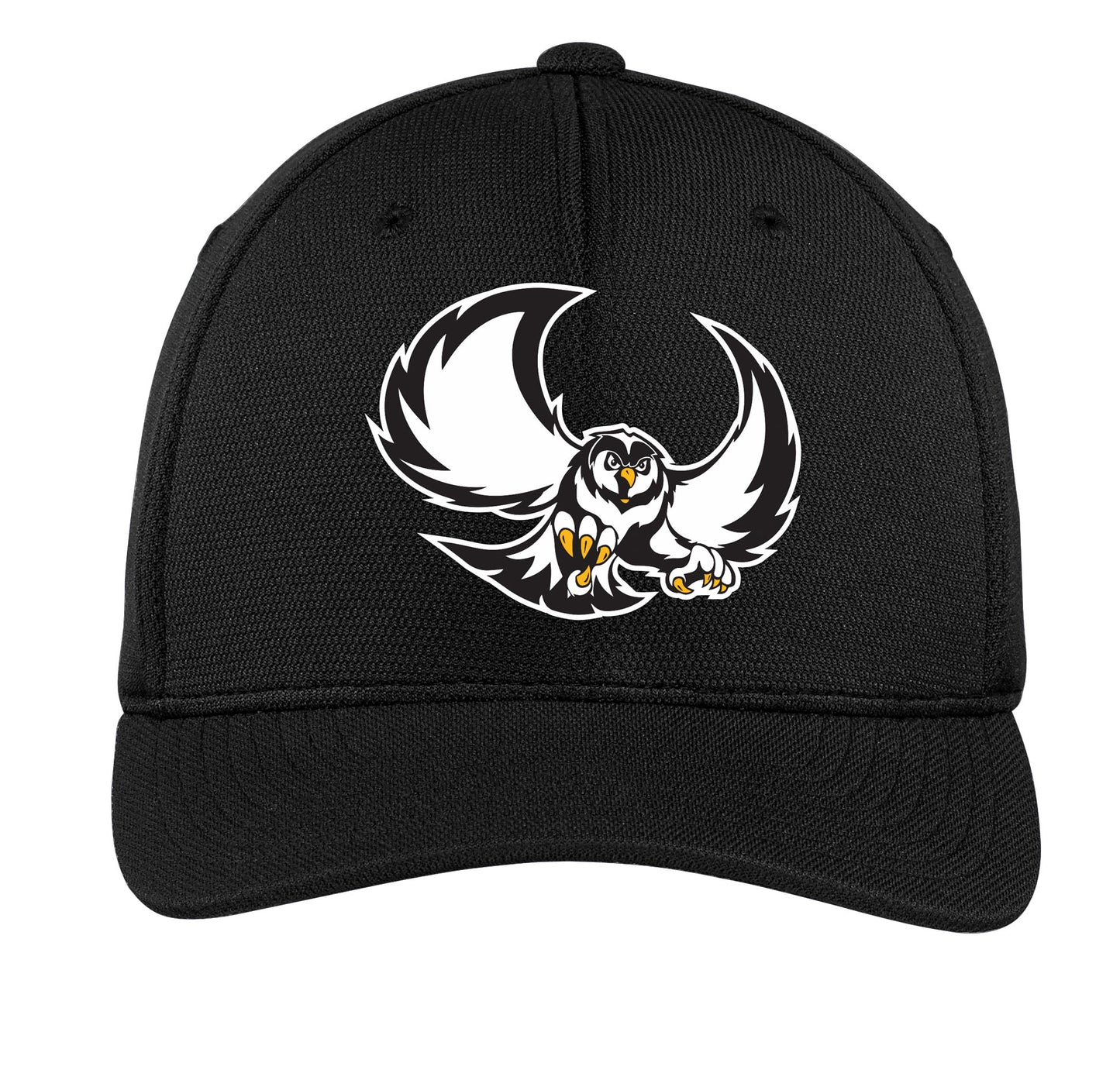 Garden Plain Hat,  Flexfit Cool & Dry Polymesh Hat, 2 Sizes Fitted (4 Color Options, 2 Design Options)