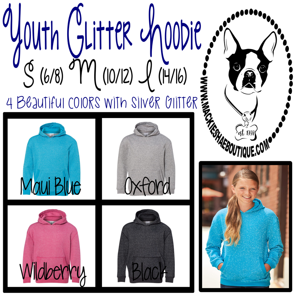 Glitter Hoodie for Girls