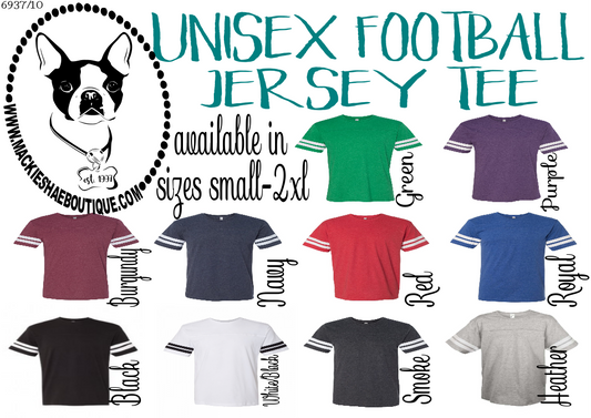 Football Jersey Tee