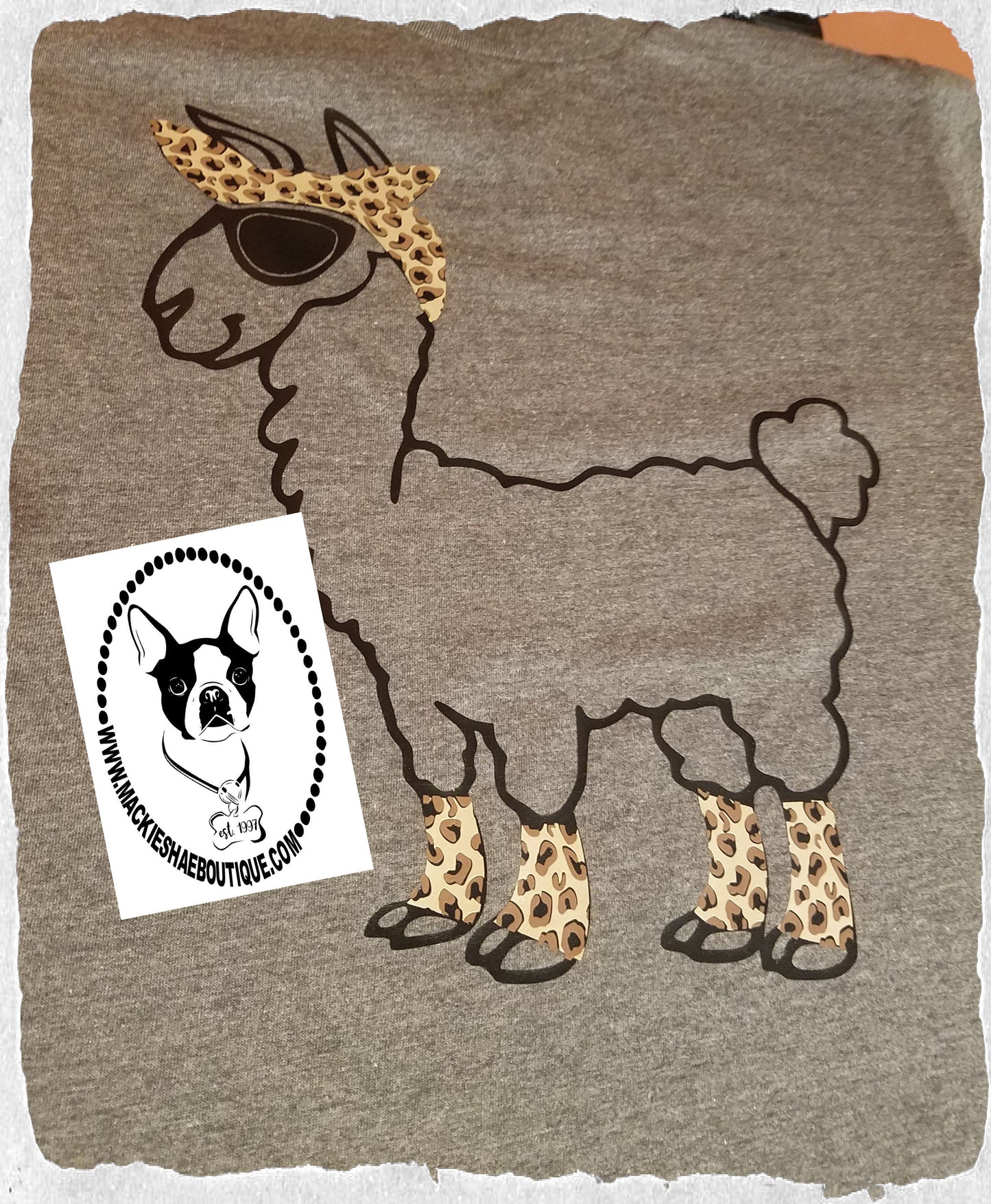 Alpaca with Sunglasses Custom Shirt, Short-Sleeve