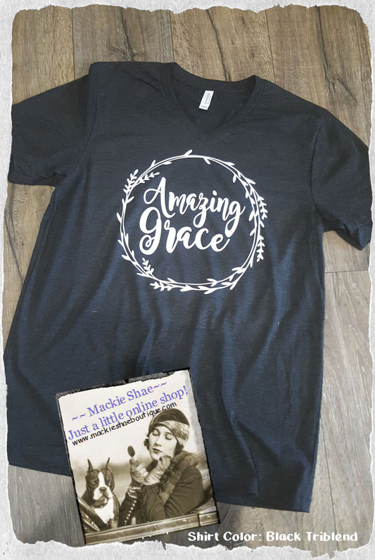Amazing Grace Custom Shirt, Short-Sleeve