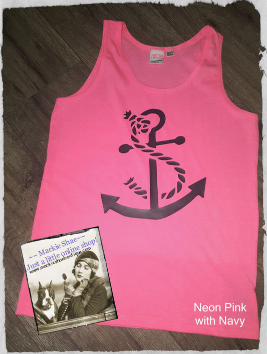 Anchor Custom Shirt for Kids, Tank