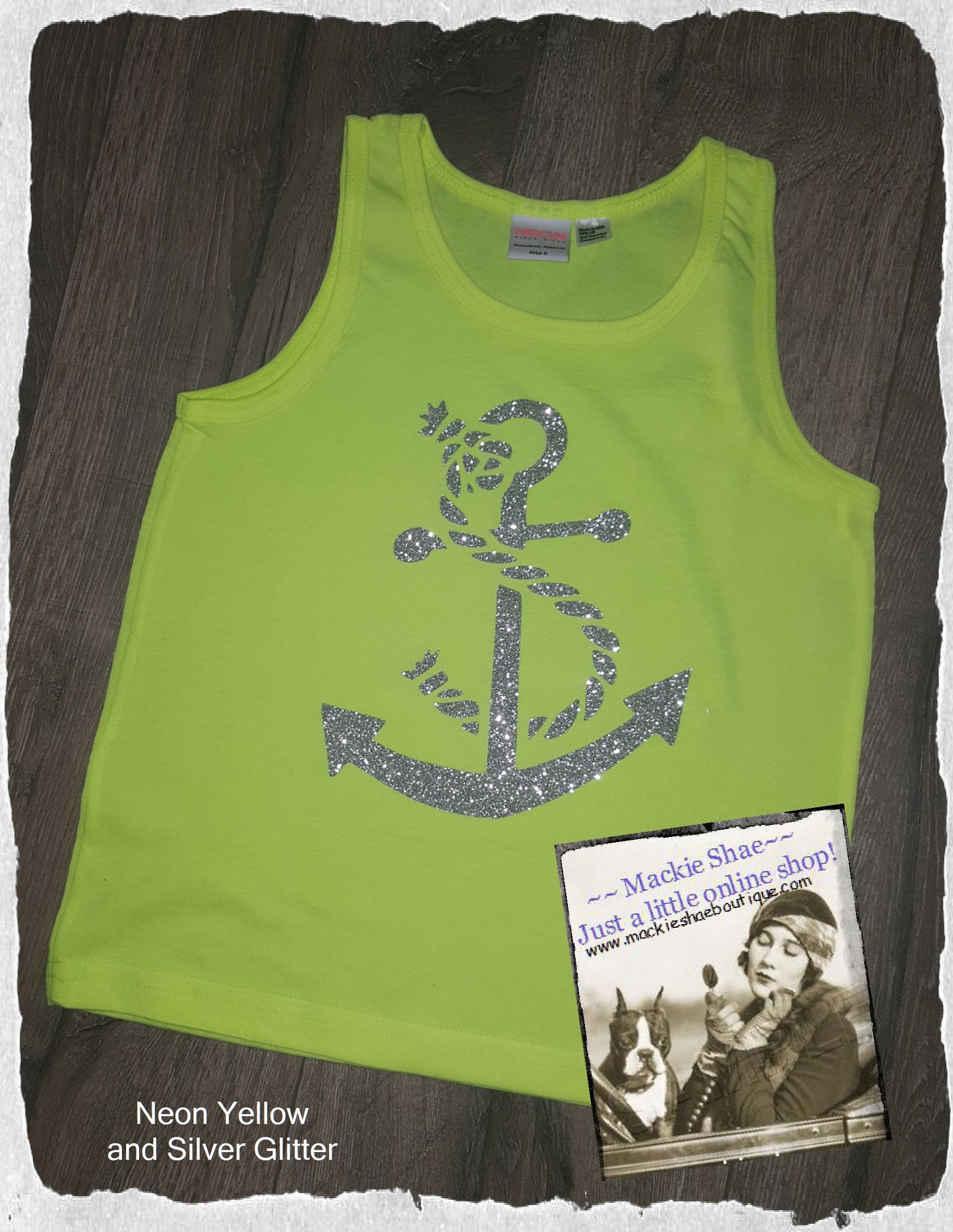 Anchor Custom Shirt for Kids, Tank