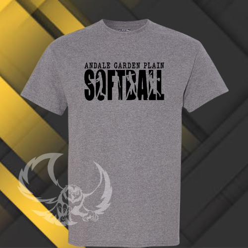 Garden Plain Softball Gildan Tee for Youth and Adults (3 Color Options)