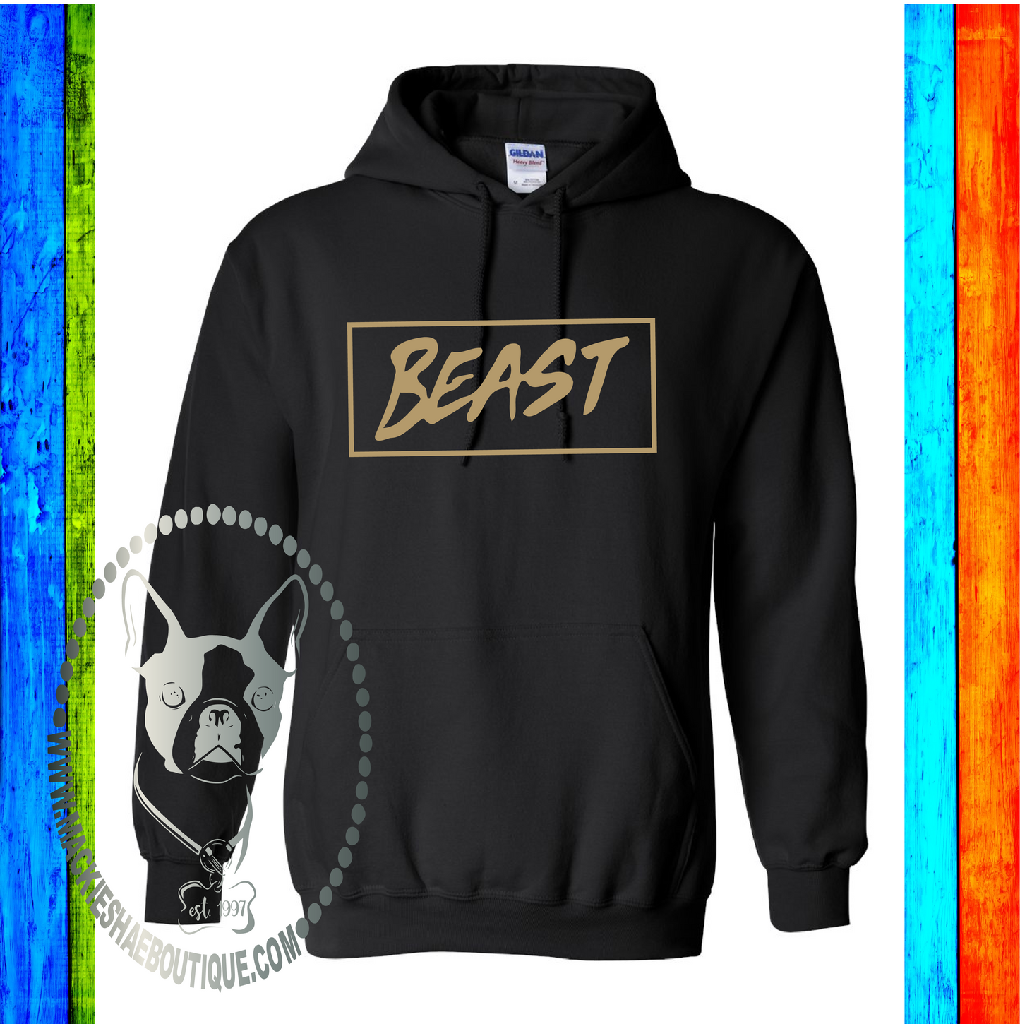 Beast Custom Shirt, Adult Heavy Hoodie