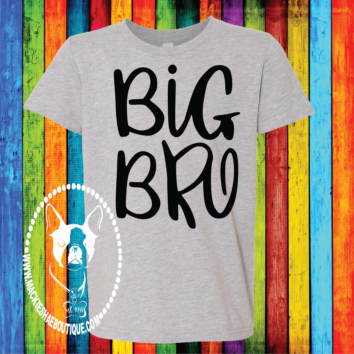 Big Bro (or Sis) Custom Shirt for Kids, Short Sleeve