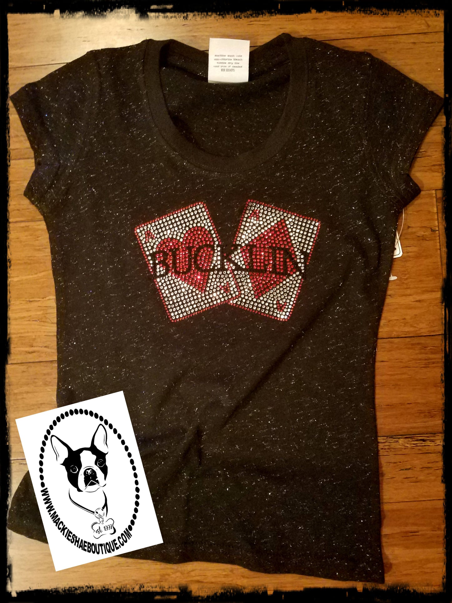 Bucklin Aces Bling Custom Shirt for Kids, Short Sleeve