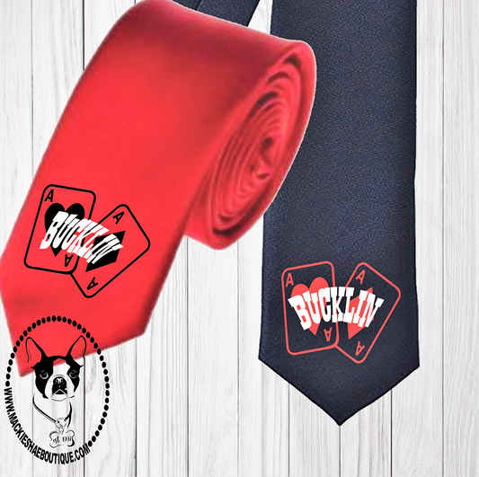 Bucklin Aces Custom Tie