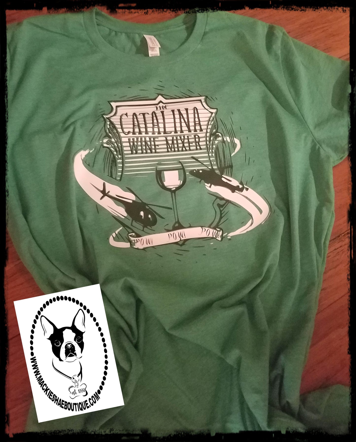 The Catalina Wine Mixer Custom Shirt, Short Sleeve
