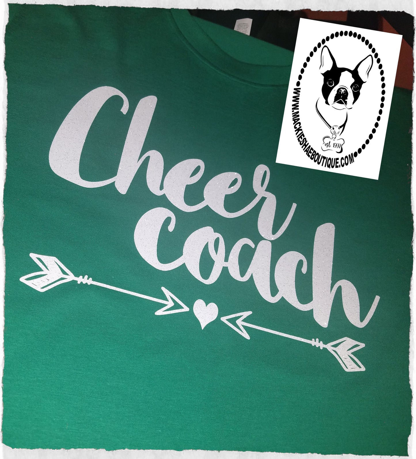 Cheer Coach with Arrows Custom Shirt, Short-Sleeve