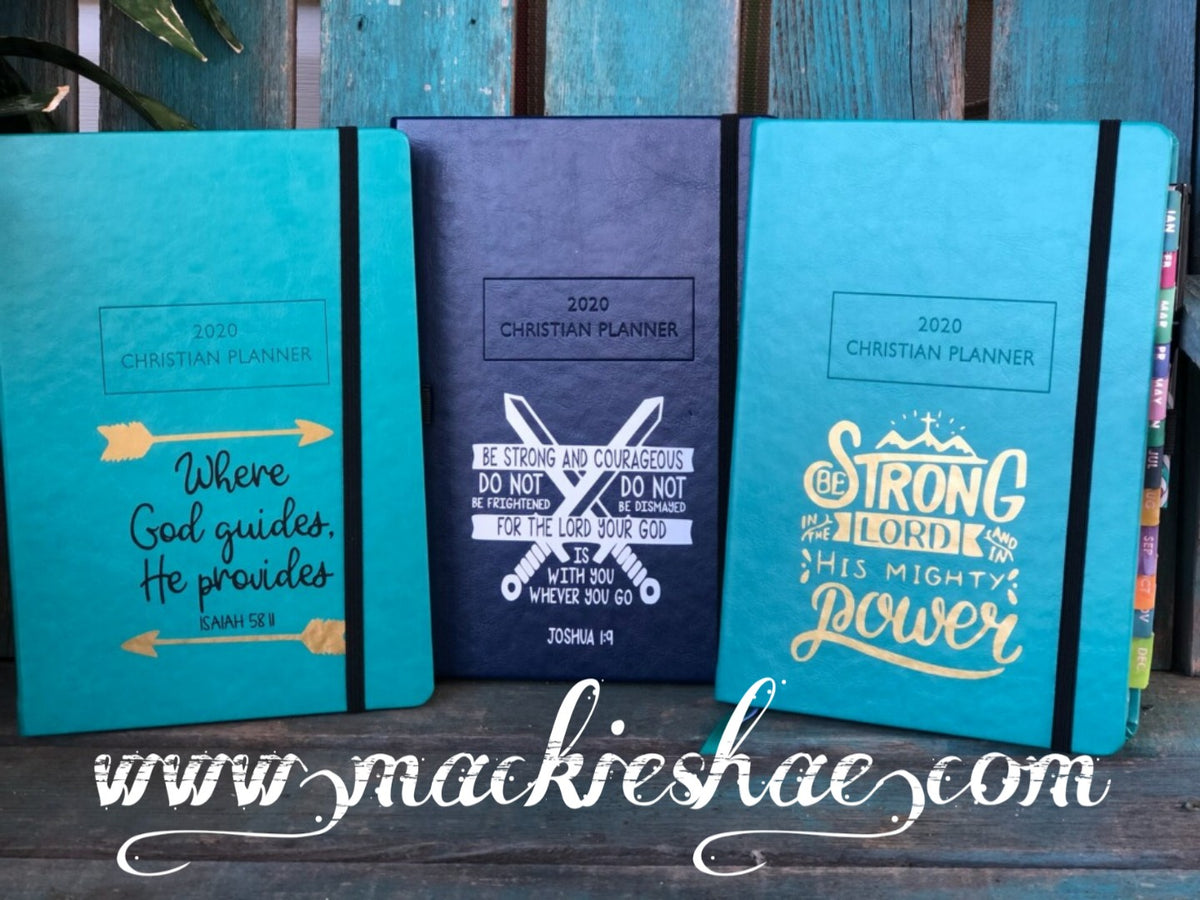 Be Strong and Courageous Custom Decal