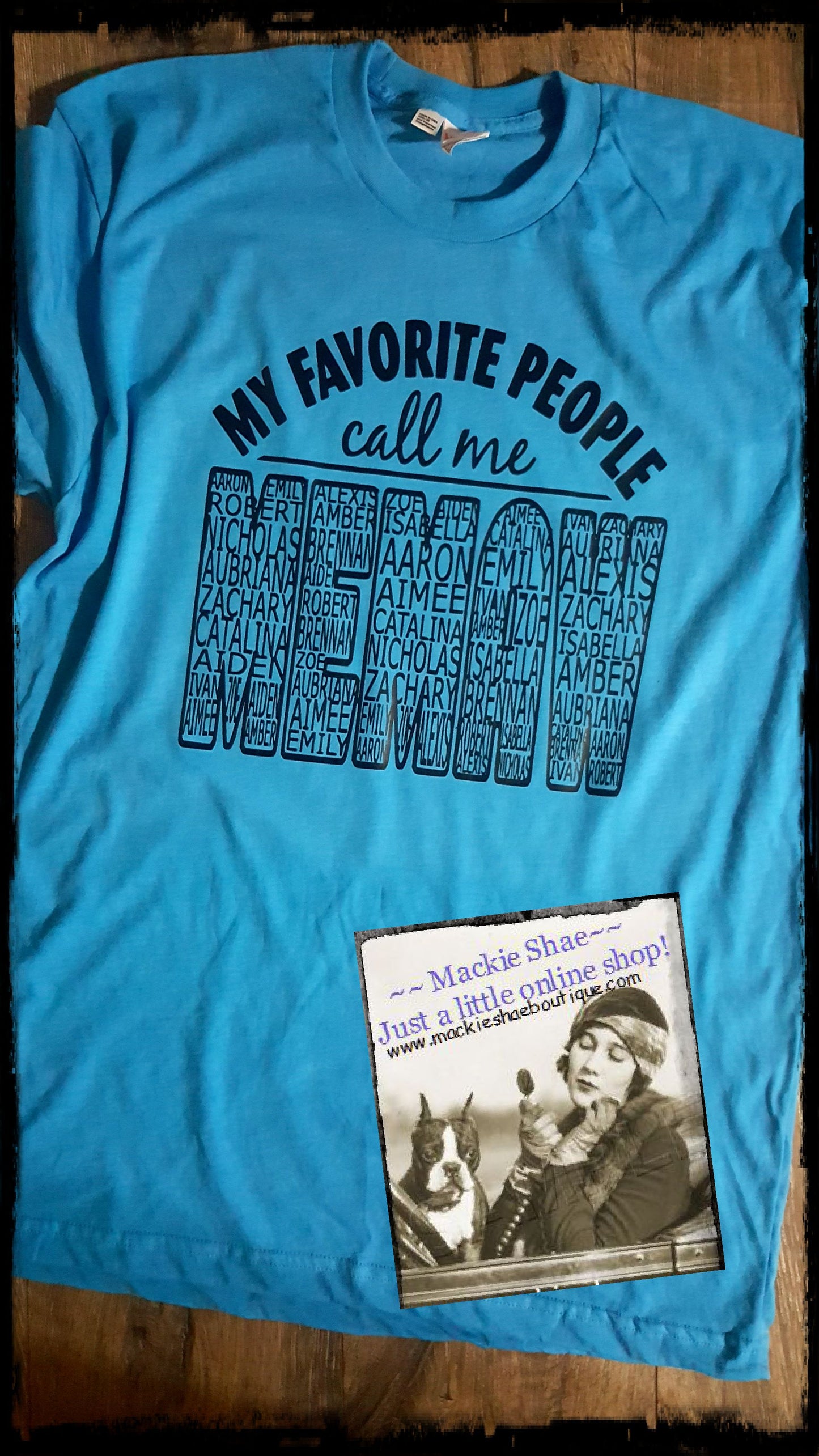 My Favorite People Call Me... Grandpa Custom Shirt (Personalized), Short-Sleeve
