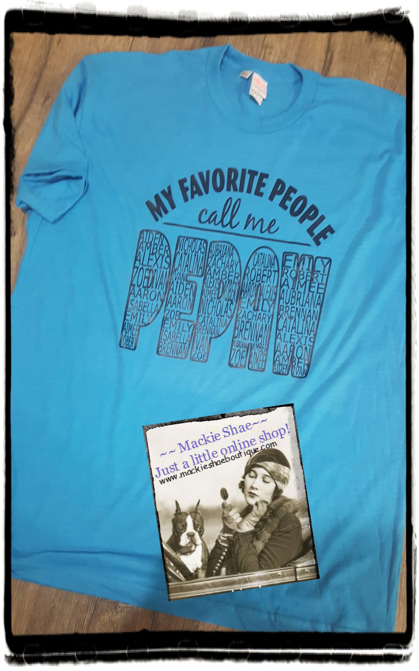 My Favorite People Call Me... Grandpa Custom Shirt (Personalized), Short-Sleeve