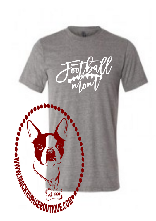 Football Mom (Can Be Changed) Custom Shirt, Short Sleeve