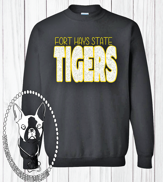 Fort Hays Tigers Custom Shirt, Heavy Sweatshirt