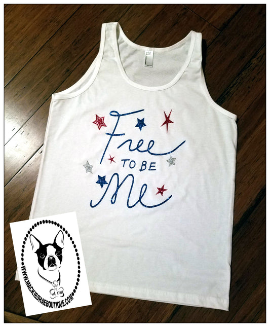 Free to be Me Custom Tank for Kids