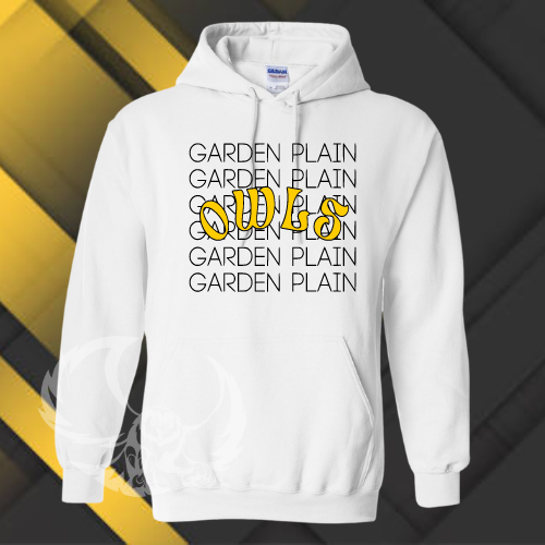 Garden Plain Garden Plain... Owls Hoodie for Youth and Adults (2 Color Options)