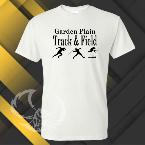 Garden Plain Track & Field Gildan Tee for Youth and Adults (3 Color Options)