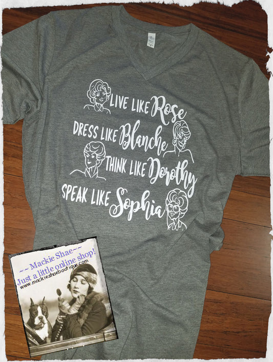 Golden Girls Custom Shirt, Short-Sleeve