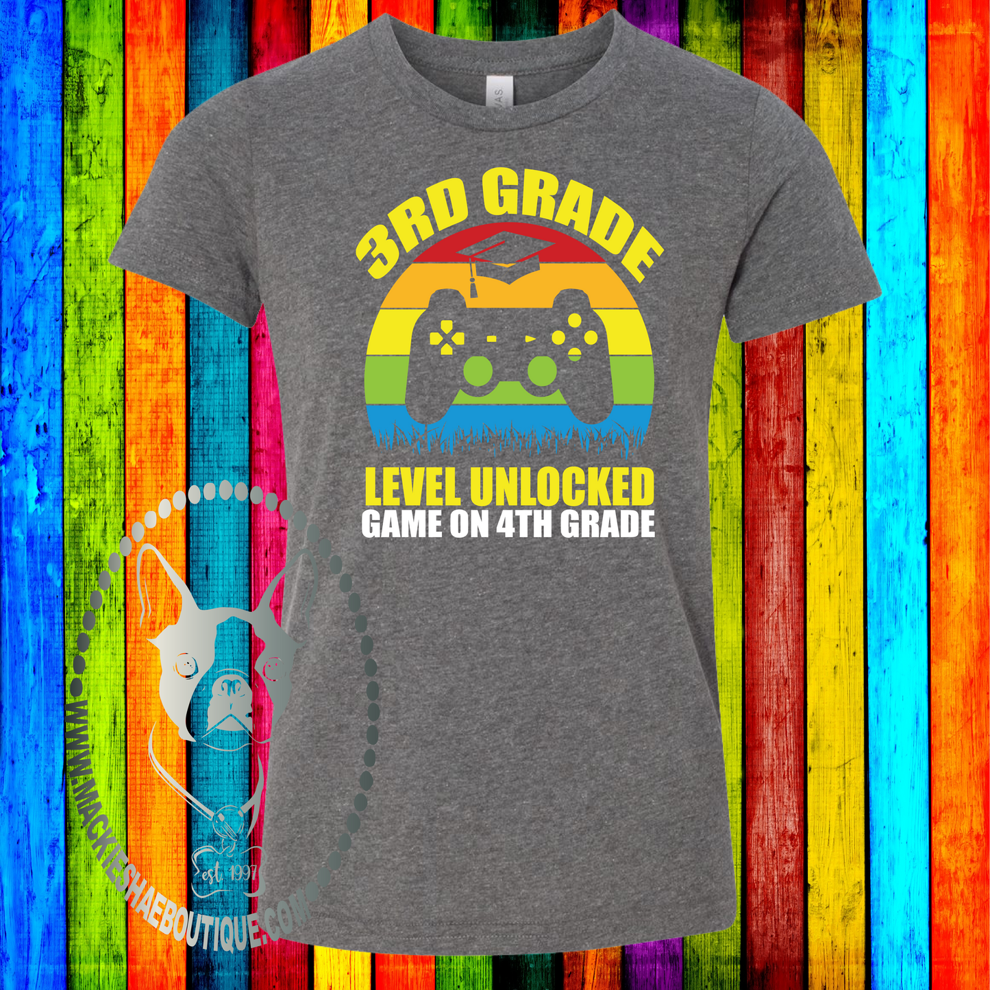 Level Unlocked (Get any grade) Custom Shirt for Kids, Soft Short Sleeve