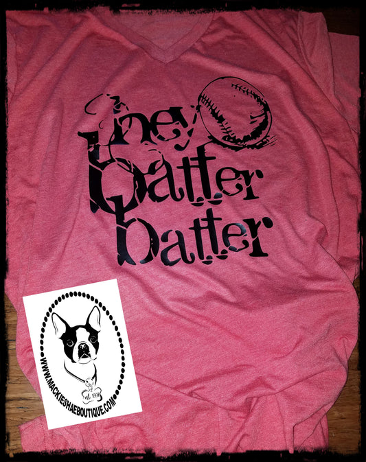 Hey Batter Batter Custom Shirt, Short-Sleeve
